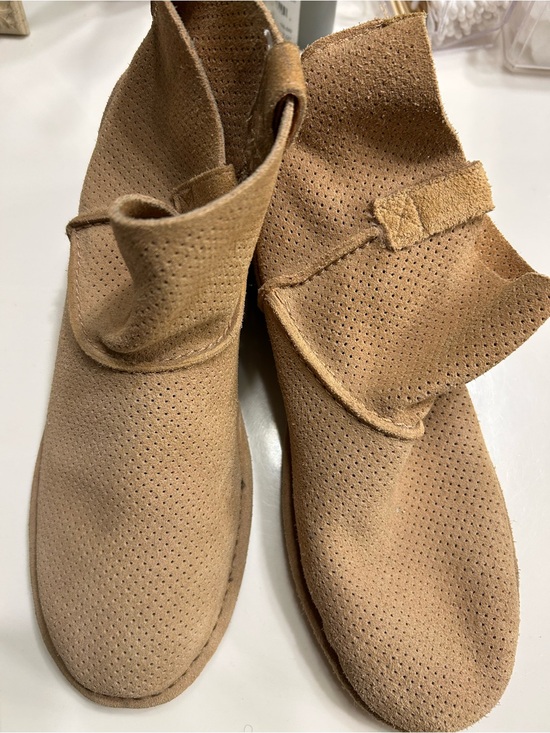 UGG Shoes - UGG Casual Suede Ankle Boots in Tan